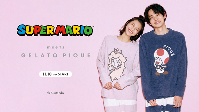 SUPER MARIO meets GELATO PIQUE | My Nintendo Store（マイ